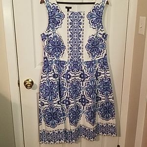 Talbots sleeveless dress
